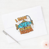 Was das Angeln angeht: Ersticken Sie Ihre Fischere Runder Aufkleber (Umschlag)