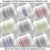 Was das Heck Custom Hidden Message 142BW Zitat Kaffeetasse