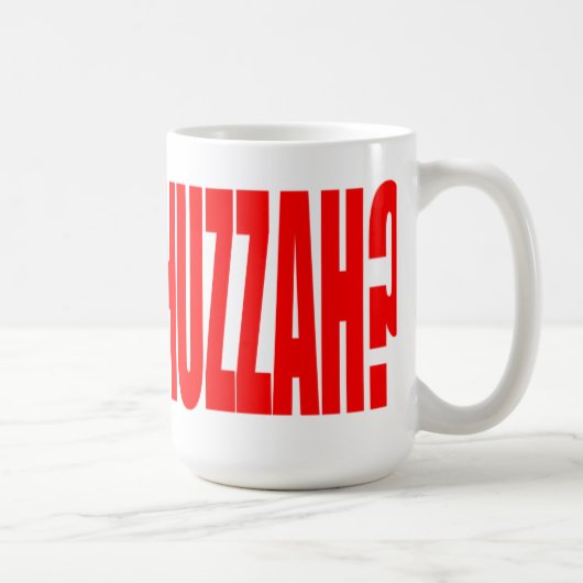 Was das Huzzah? Tasse (Rechts)