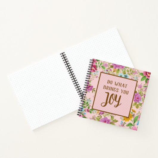 Was das Joy Floral Bullet Journal bringt Notizblock (Innenseite)