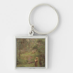 Was das kleine Mädchen in Bush sah, 1904 Schlüsselanhänger