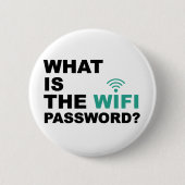 Was das lustige WIFI-Passwort ist Button (Vorderseite)