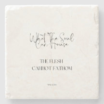 Was das Soul kann Stone Untersetzer