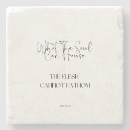 Was das Soul kann Stone Untersetzer