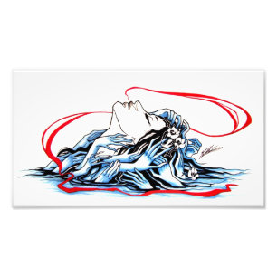 Was das Wasser mir gab Fotodruck