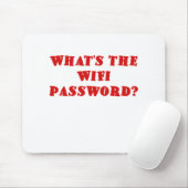 Was das Wifi Passwort ist Mousepad (Mit Mouse)