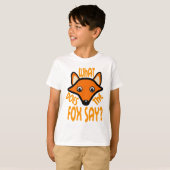 Was den Fox tut zu sagen T-Shirt (Vorne ganz)