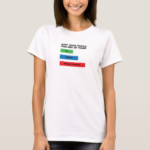 Was den Menschen Gefühle des Powers gibt T-Shirt