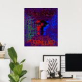 Was denkst du, wenn du mich siehst? Drucken Poster (Heimbüro)