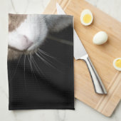 Was denkt er? geschirrtuch (Viertel Falte)