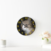 Was denkt er? runde wanduhr (Zuhause)