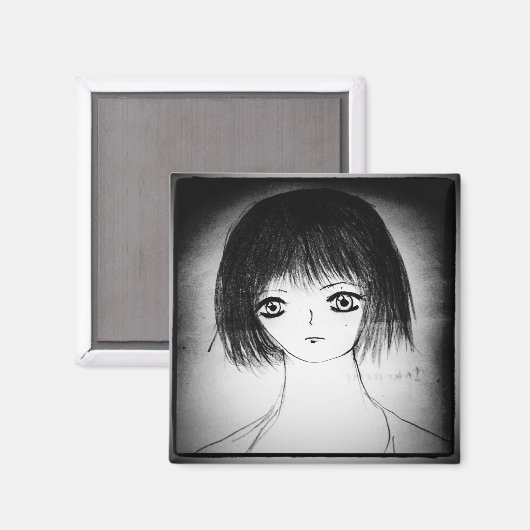 Was der Anfang der Welt Magnet (Vorderseite/Rückseite)