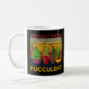 Was der Cactus succulents Garening Ret Kaffeetasse