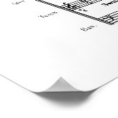 Was der Chor der High School sieht Poster (Ecke)