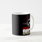 Was der Duck Parasaurolophus Kaffeetasse (VorderseiteRechts)