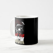 Was der Duck Parasaurolophus Kaffeetasse (Vorderseite Links)