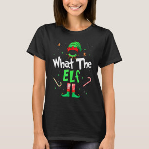 Was der Elf Weihnachten Zusammenpassend für die Fa T-Shirt