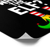 Was der Elf zu Weihnachten passt Poster (Ecke)