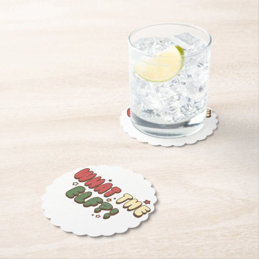 Was der ELF zu Weihnachten zurückzieht Untersetzer (Vor Ort)