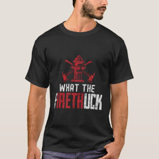 Was der Feuerzug Funny Firemen Feuerwehrleute Gras T-Shirt