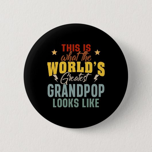 Was der größte Großpop der Welt wie Tod aussieht Button (Vorderseite)