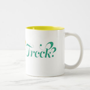 "Was der Kittel?" Kaffee-Tasse Zweifarbige Tasse