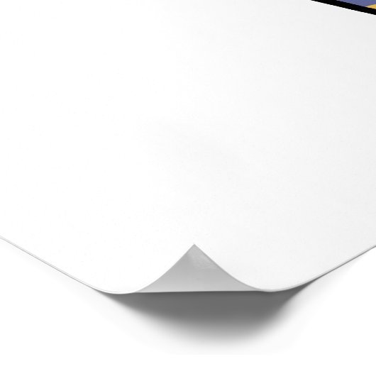 Was der L Funny Letter L Puff Poster (Ecke)