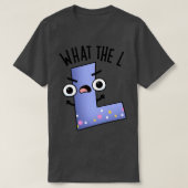 Was der "L Funny Letter L Puffer 1 T-Shirt (Design vorne)