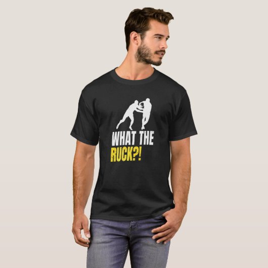 Was der Ruck für einen Rugby-Fan spuckt T-Shirt (Vorne ganz)
