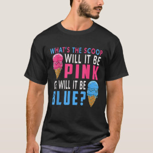 Was der Schott sein wird, ist rosa oder blaues Ges T-Shirt