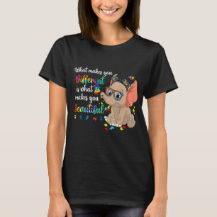 Was dich anders macht Autismus-Bewusstsein Kinder T-Shirt