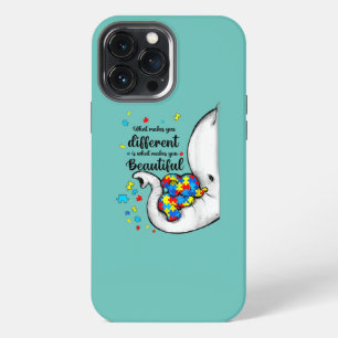Was dich anders macht Elefant Mama Autismus iPhone 13 Pro Max Hülle