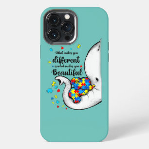 Was dich anders macht Elefant Mama Autismus iPhone 13 Pro Max Hülle