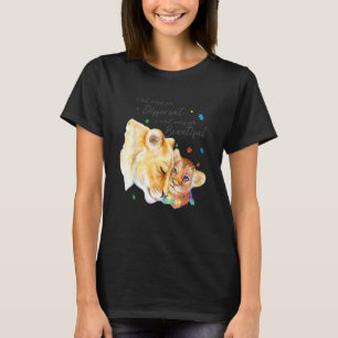 Was dich anders macht Löwenmutter Autismus Kind Aw T-Shirt