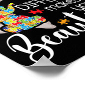 Was dich anders macht, macht dich schön - Aut Poster (Ecke)