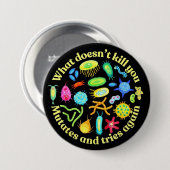 was dich nicht umbringt button (Vorne & Hinten)