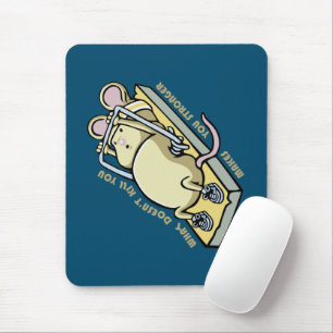 Was dich nicht umbringt, macht dich stärker mousepad