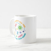 Was dich nicht umbringt, mutiert und versucht noch kaffeetasse (Vorderseite Links)