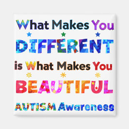 Was dich unterscheidet, ist wunderbar magnet