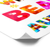 Was dich unterscheidet, ist wunderbar poster (Ecke)