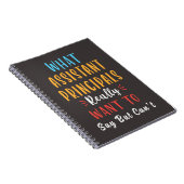 was die Assistenzdirektoren wirklich gewollt haben Notizblock (Rechte Seite)