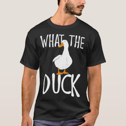 Was die Duck Duck Lover Puff T-Shirt (Vorderseite)