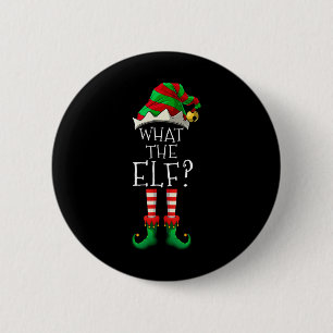 Was die Elf Weihnachts-Familie Matching Group Spaß Button