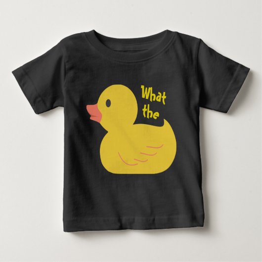 Was die Ente? Baby T-shirt (Vorderseite)