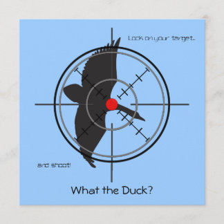 Was die Ente? Geburtstags-Party laden ein Einladung