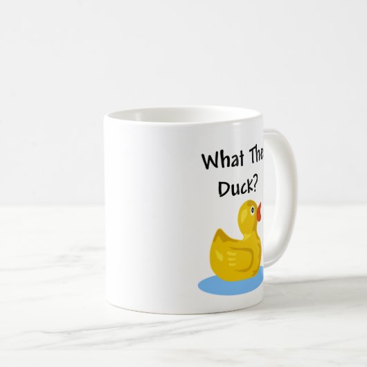 Was die Ente? Kaffeetasse (VorderseiteRechts)