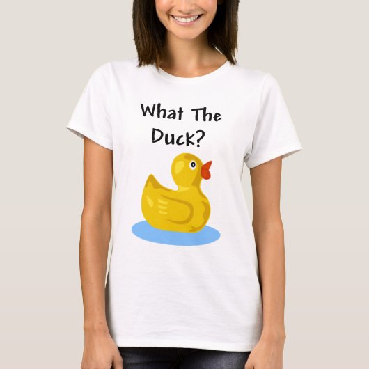 Was die Ente T-Shirt (Vorderseite)