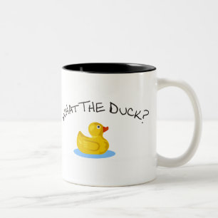 Was die Ente Zweifarbige Tasse