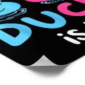 Was die Enten sind, dass das Party des Babygeschle Poster (Ecke)