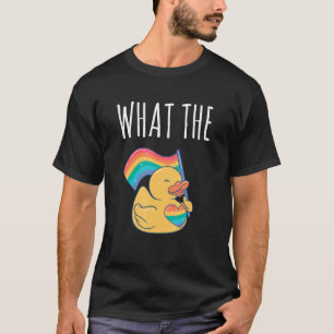 Was die Entenente für LGBTQ Gummi Duck erpel T-Shirt